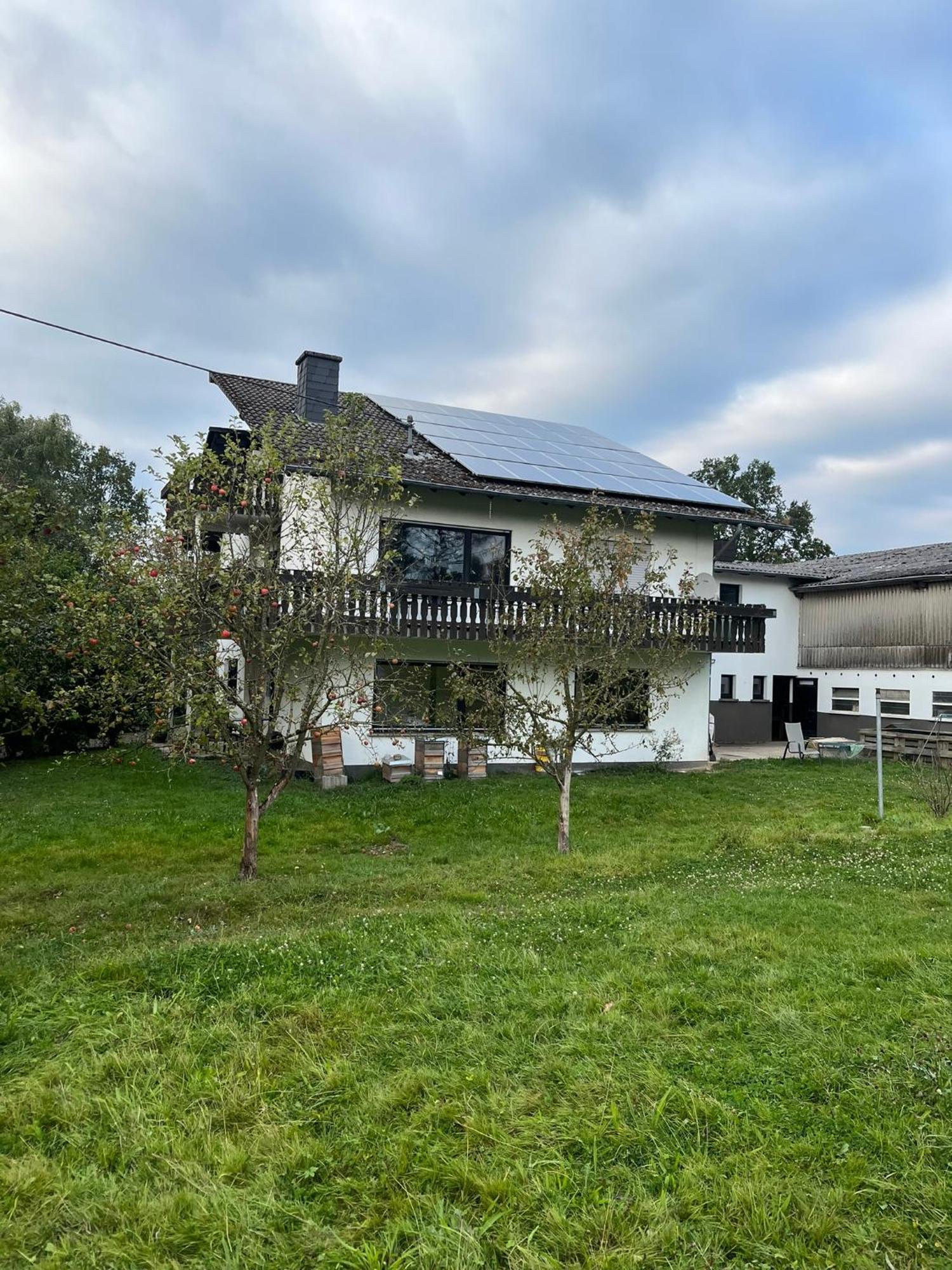 Ferienwohnung Auf Dem Bauernhof - Hermanns Lodge Strassenhaus Экстерьер фото